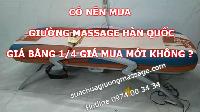 Giường massage Hàn Quốc thanh lý giá bằng 1/4 giá mới