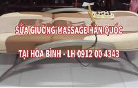 Sửa giường massage Hàn Quốc tại Hòa Bình